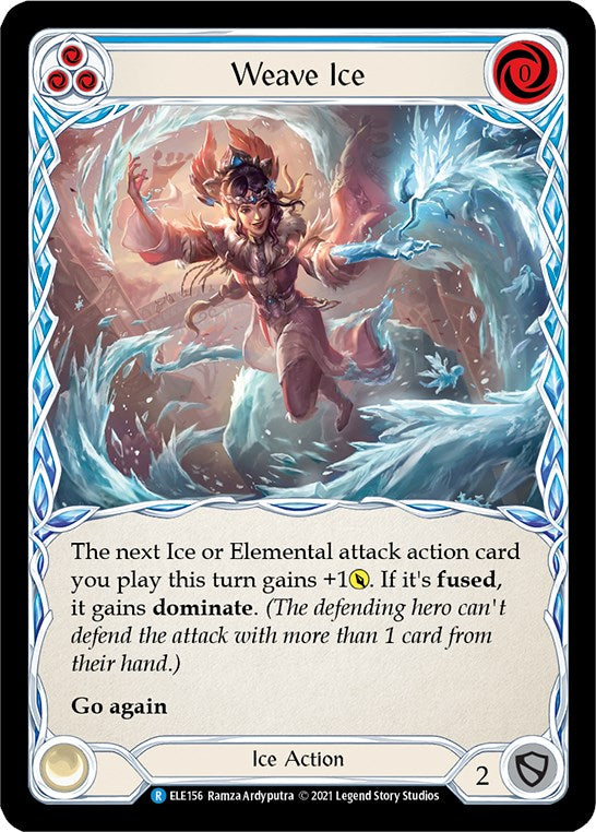 Weave Ice (Blue) [ELE156] [Tales of Aria] Unlimited Edition Normal