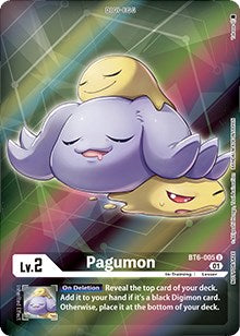 Pagumon (Box Topper) [BT6-005] [Double Diamond] Foil