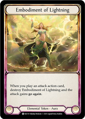 Embodiment of Lightning // Titan's Fist [ELE110 // ELE202] [Tales of Aria] Unlimited Edition Normal