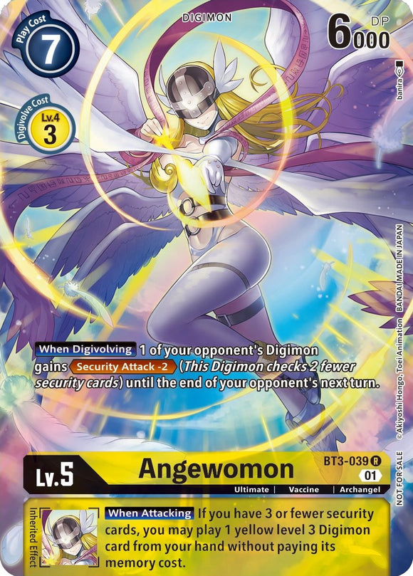 Angewomon (1-Year Anniversary Box Topper) [BT3-039] [Release Special Booster 1.0] Foil