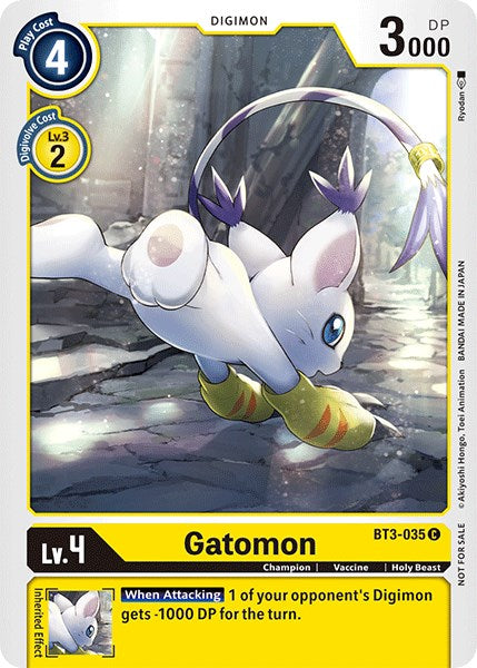 Gatomon (Official Tournament Pack Vol.3) [BT3-035] [Release Special Booster 1.0]