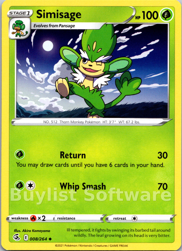 Simisage [008/264] [Fusion Strike]