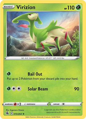 Virizion [015/264] [Fusion Strike]