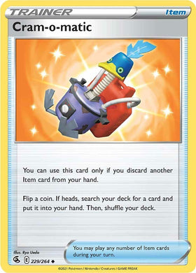 Cram-o-matic [229/264] [Fusion Strike] Reverse Holofoil