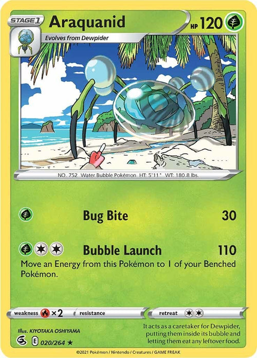 Araquanid [020/264] [Fusion Strike]