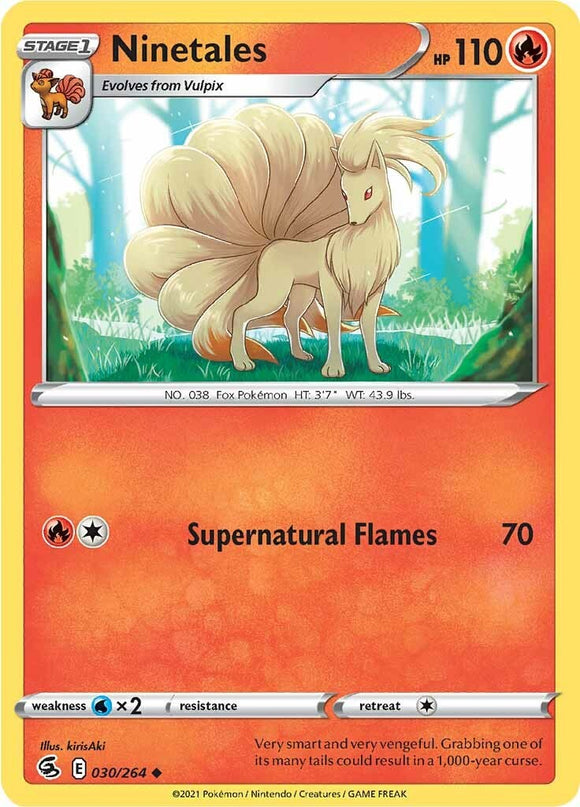 Ninetales [030/264] [Fusion Strike] Reverse Holofoil