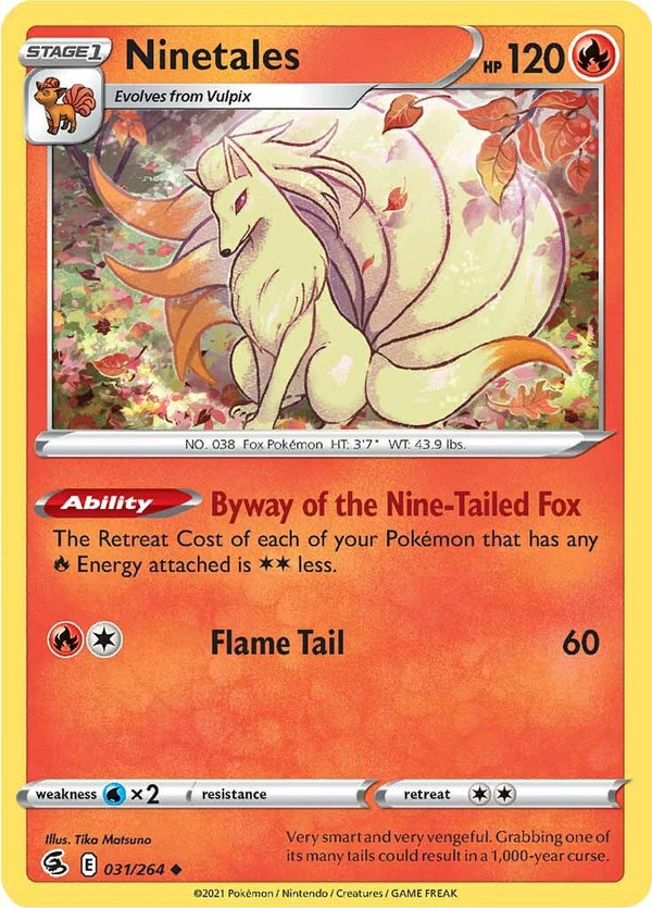 Ninetales [031/264] [Fusion Strike] Reverse Holofoil