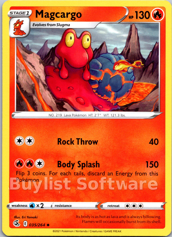 Magcargo [035/264] [Fusion Strike]
