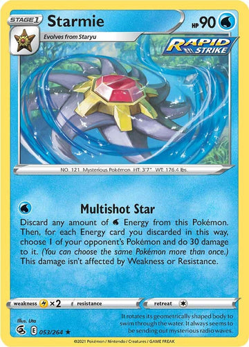 Starmie [053/264] [Fusion Strike] Holofoil