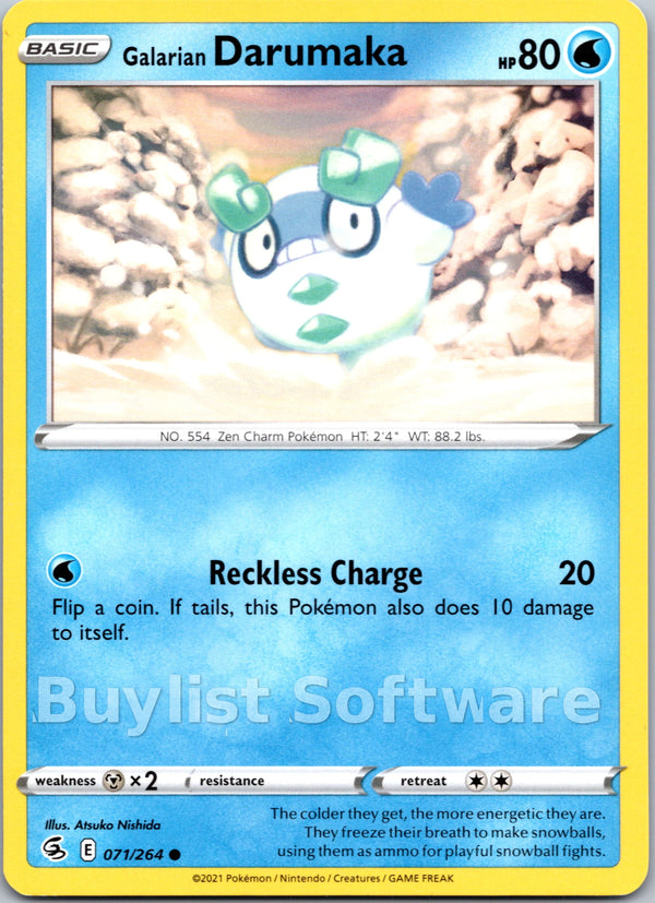 Galarian Darumaka [071/264] [Fusion Strike]