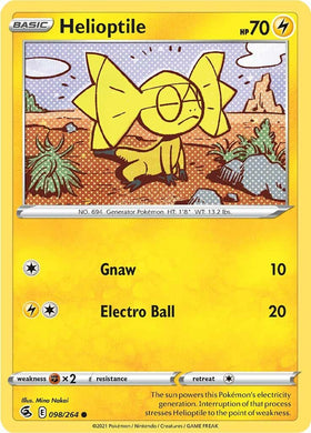 Helioptile [098/264] [Fusion Strike]
