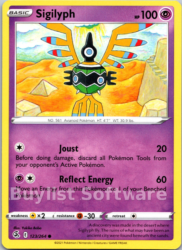 Sigilyph [123/264] [Fusion Strike]