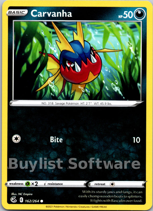 Carvanha [162/264] [Fusion Strike]