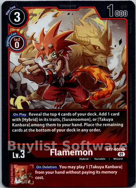 Flamemon [BT7-008] [Next Adventure] Foil