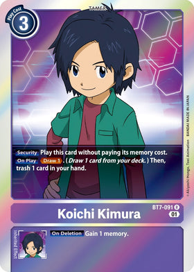 Koichi Kimura [BT7-091] [Next Adventure] Foil