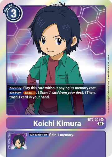 Koichi Kimura [BT7-091] [Next Adventure] Foil