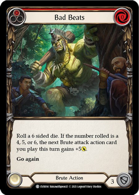 Bad Beats (Red) [EVR014] [Everfest] 1st Edition Normal