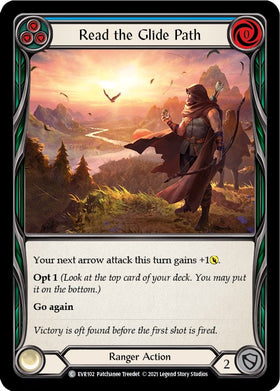 Read the Glide Path (Blue) [EVR102] [Everfest] 1st Edition Rainbow Foil