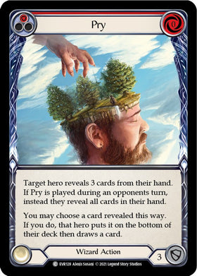 Pry (Red) [EVR128] [Everfest] 1st Edition Rainbow Foil