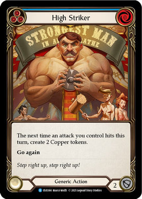 High Striker (Blue) [EVR166] [Everfest] 1st Edition Normal