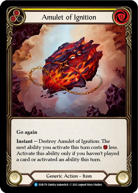 Amulet of Ignition [EVR179] [Everfest] 1st Edition Normal