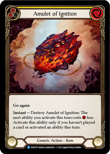Amulet of Ignition [EVR179] [Everfest] 1st Edition Normal