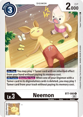 Neemon [BT7-080] [Next Adventure]