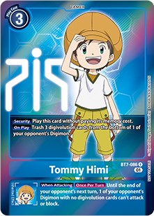 Tommy Himi (Box Topper) [BT7-086] [Next Adventure] Foil