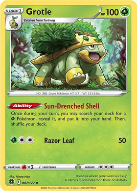 Grotle [007/172] [Brilliant Stars] Reverse Holofoil