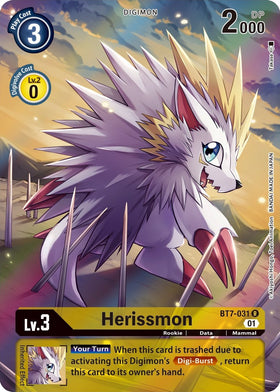 Herissmon (Alternate Art) [BT7-031] [Next Adventure] Foil