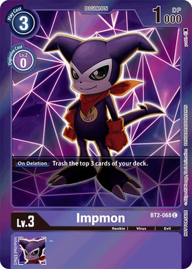 Impmon (Event Pack 2) [BT2-068] [Release Special Booster 1.0] Foil