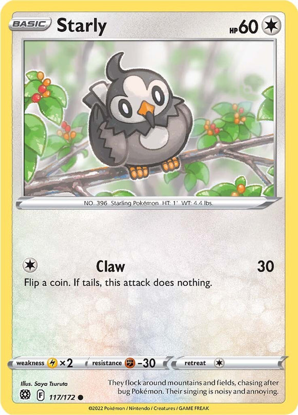 Starly [117/172] [Brilliant Stars] Reverse Holofoil
