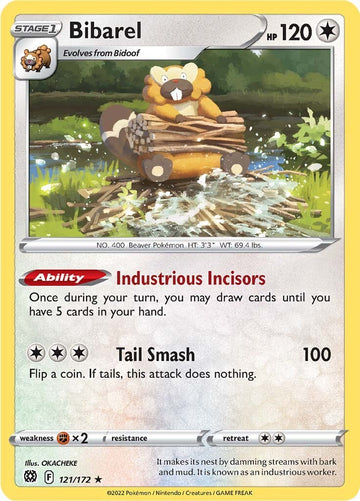 Bibarel [121/172] [Brilliant Stars] Holofoil