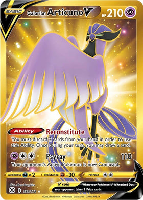 Galarian Articuno V [181/172] [Brilliant Stars] Holofoil