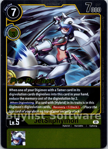 JetSilphymon [BT7-038] [Next Adventure Pre-Release Cards] Foil