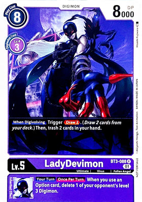 LadyDevimon (Official Tournament Pack Vol.4) [BT3-088] [Release Special Booster 1.0]