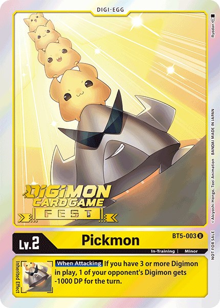 Pickmon (Digimon Card Game Fest 2022) [BT5-003] [Battle of Omni] Foil