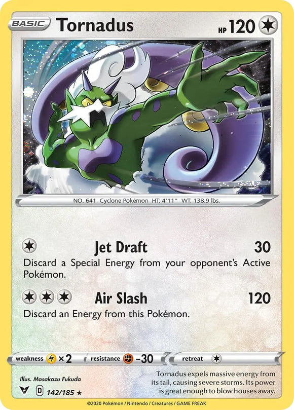 Tornadus (Cosmos Holo) [142/185] [Vivid Voltage] Holofoil