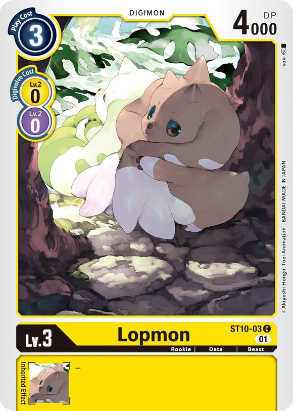 Lopmon [ST10-03] [Starter Deck 10: Parallel World Tactician]