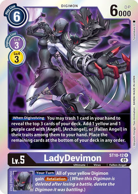 LadyDevimon [ST10-12] [Starter Deck 10: Parallel World Tactician] Foil