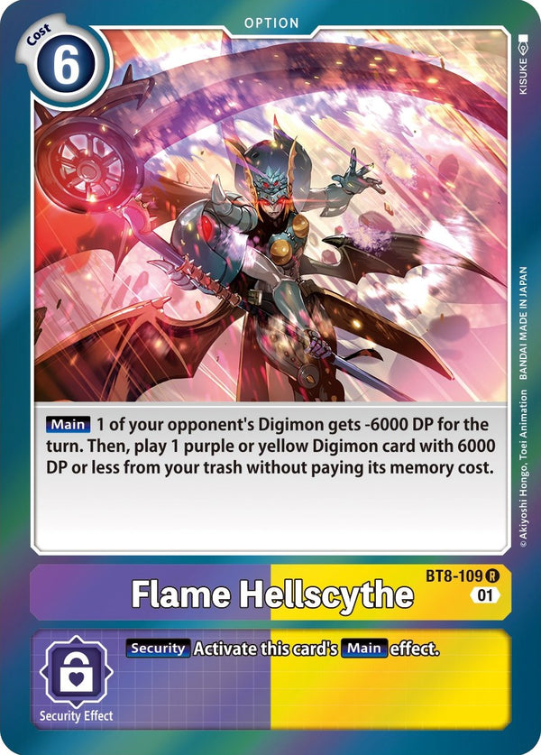 Flame Hellscythe [BT8-109] [New Awakening] Foil