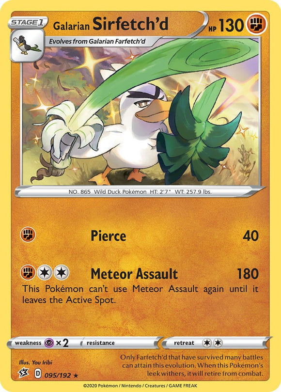 Galarian Sirfetch'd [095/192] [Rebel Clash]