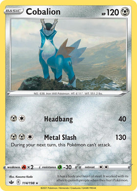 Cobalion [114/198] [Chilling Reign]