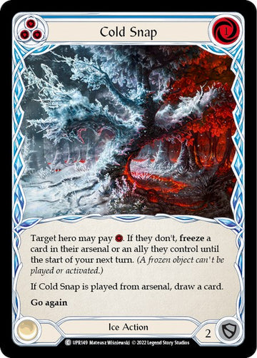 Cold Snap (Blue) [UPR149] [Uprising] Rainbow Foil