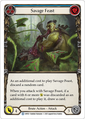 Savage Feast (Blue) [1HP021] [History Pack Vol.1]