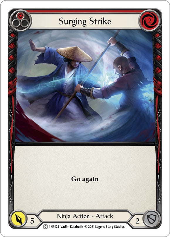 Surging Strike (Red) [1HP125] [History Pack Vol.1]