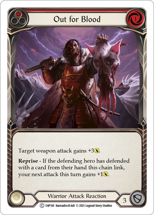 Out for Blood (Red) [1HP165] [History Pack Vol.1]