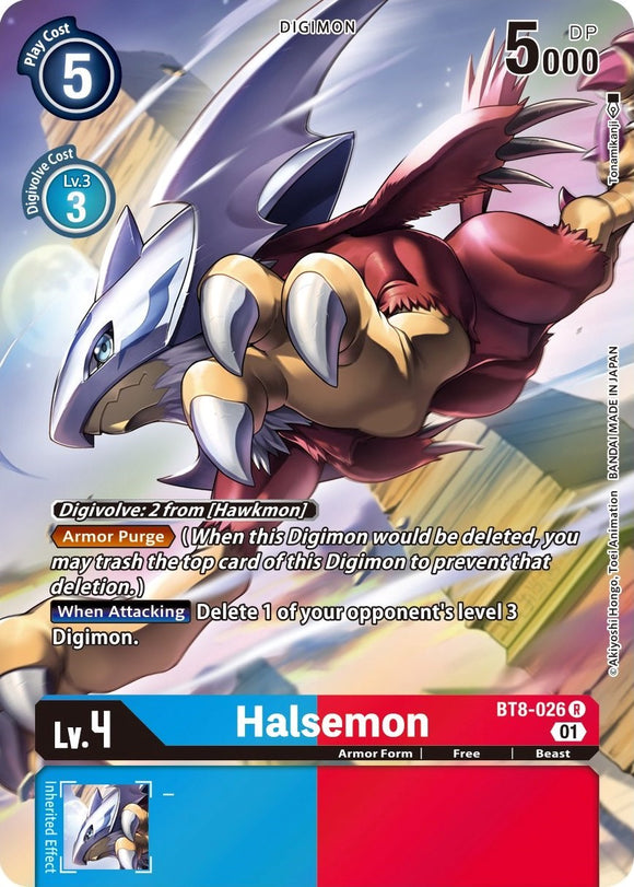 Halsemon (Alternate Art) [BT8-026] [New Awakening] Foil