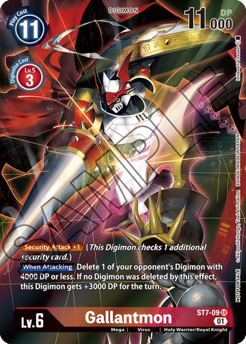 Gallantmon (Tamer's Card Set 1) [ST7-09] [Starter Deck 07: Gallantmon] Foil