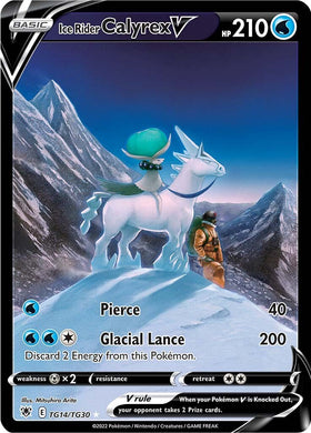 Ice Rider Calyrex V [TG14/TG30] [Astral Radiance Trainer Gallery] Holofoil